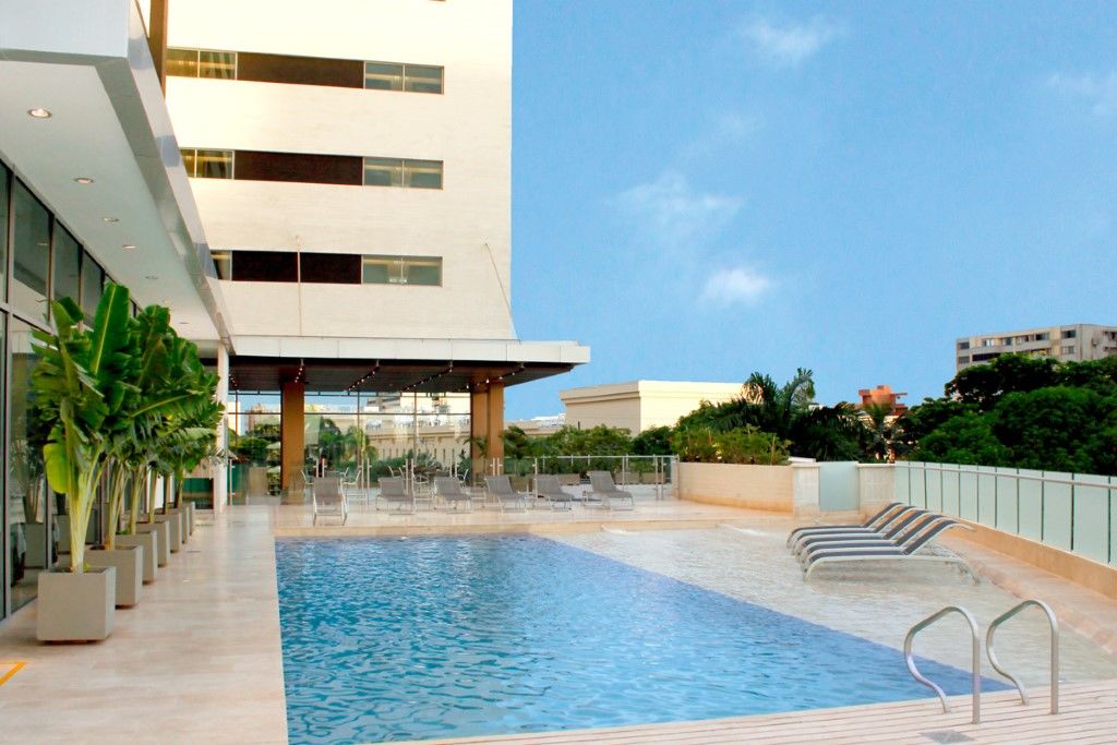 Estelar Alto Prado Barranquilla  Esterno foto Rooftop pool